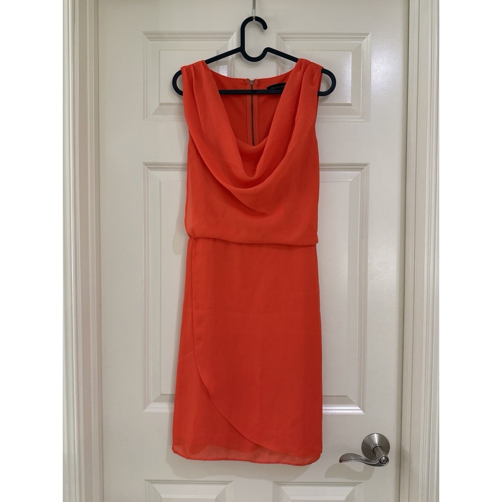 the limited women orange women dress size 8